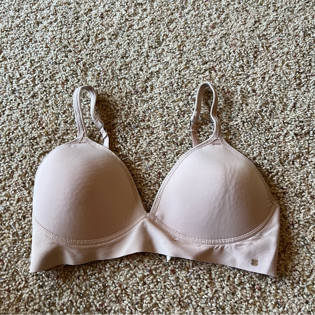 Lucky Brand Wireless TShirt Bra Tan 36c
